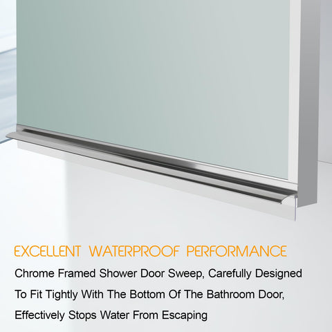 Durable chrome finish withstands humid bathrooms and daily use.