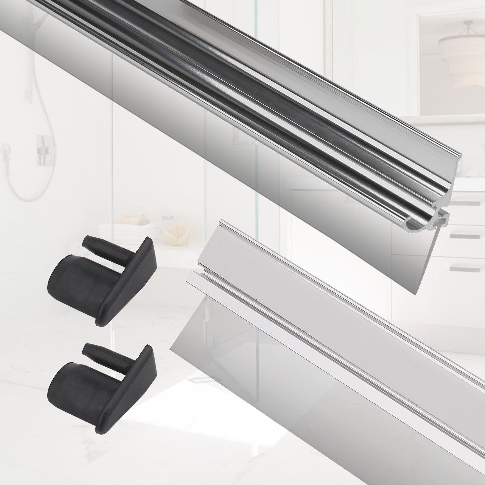 3MIRRORS front view emphasizing chrome finish and precise fit.