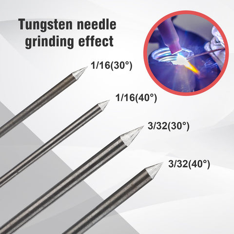 3mirrors tungsten tip grinding holes 1-16 20 degree enable precise shaping