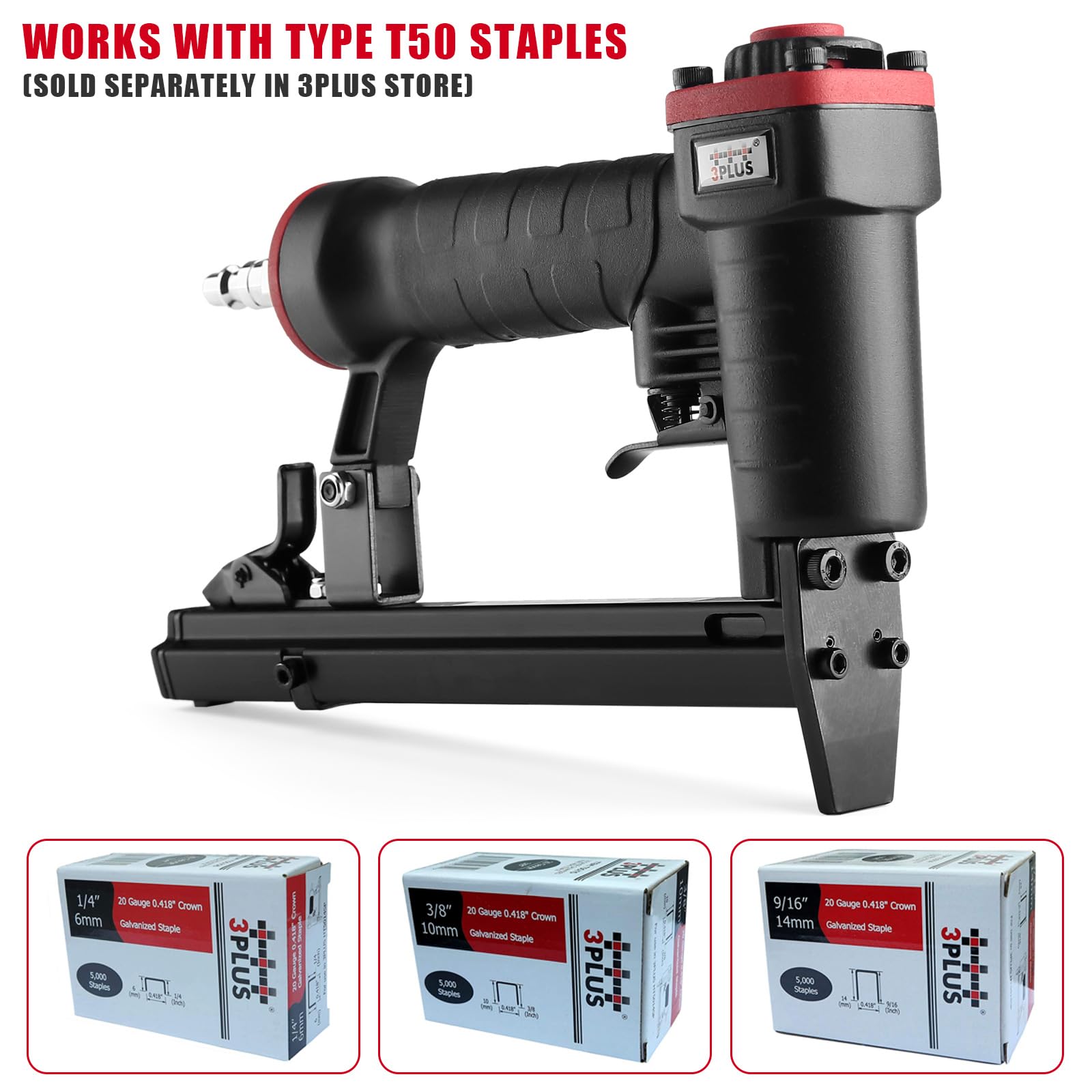 3PLUS HT5014SP lightweight aluminum body reduces fatigue.