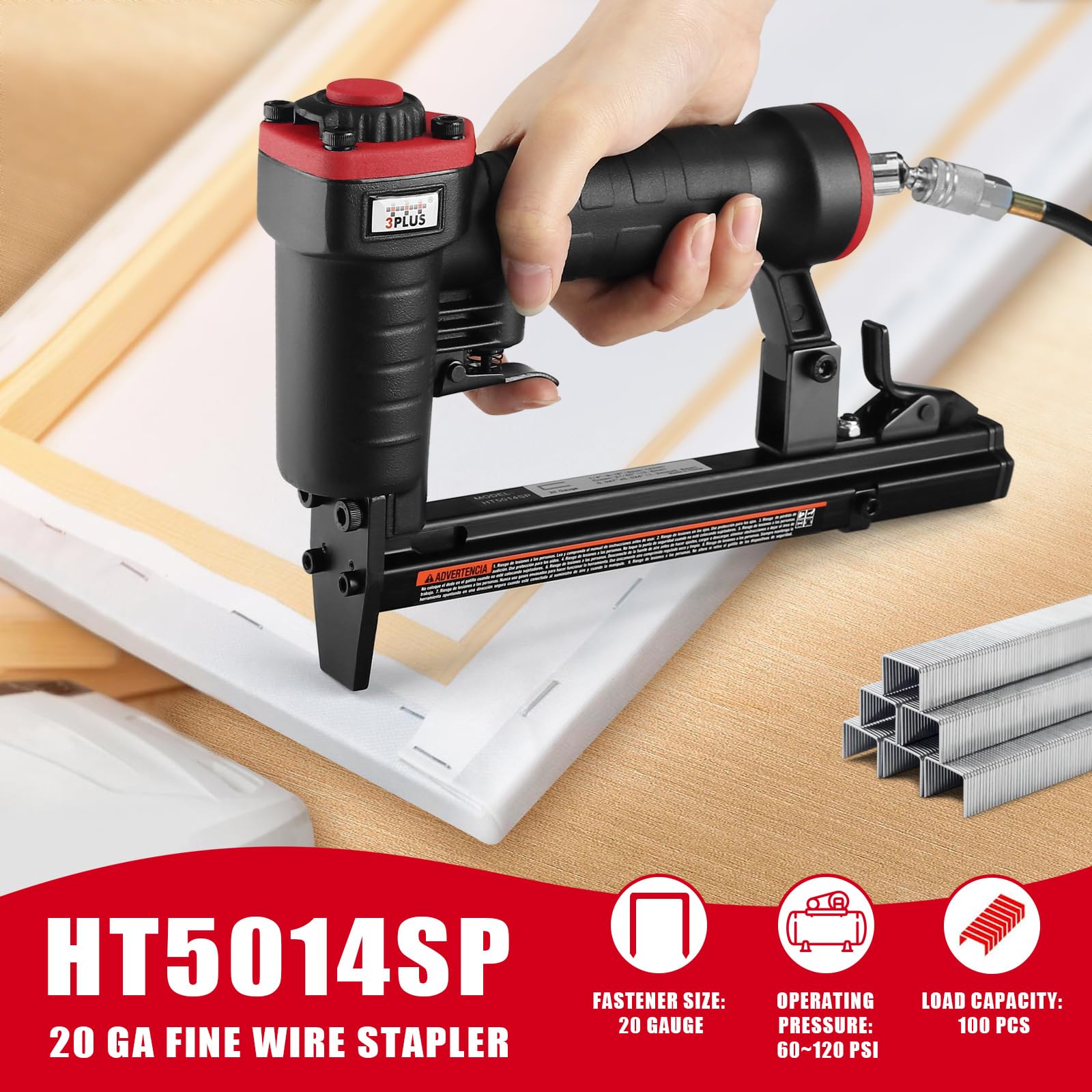 3PLUS HT5014SP ergonomic handle supports comfortable long sessions.