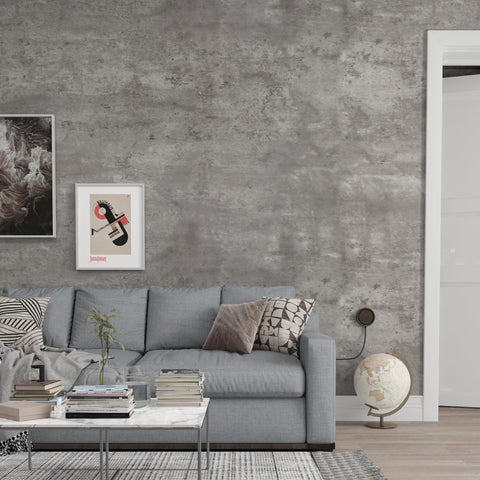 3yecao self-adhesive wallpaper sticks to smooth surfaces.