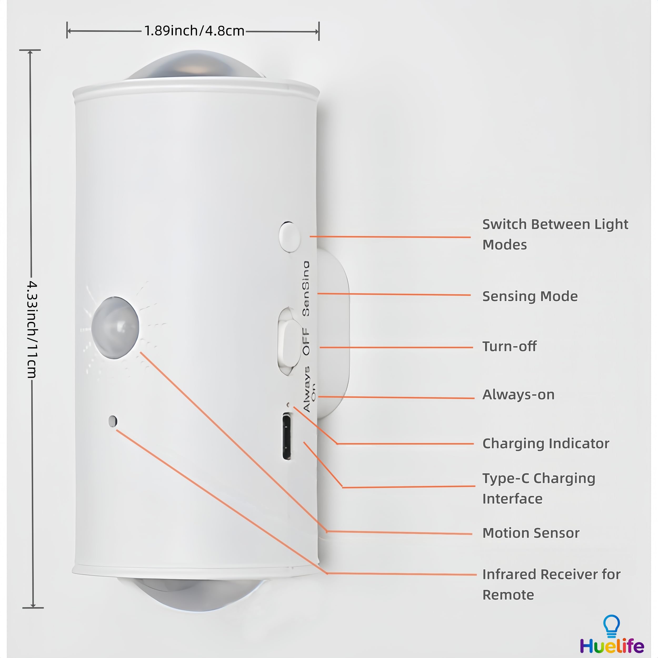 4-pack package provides versatile color options for every room