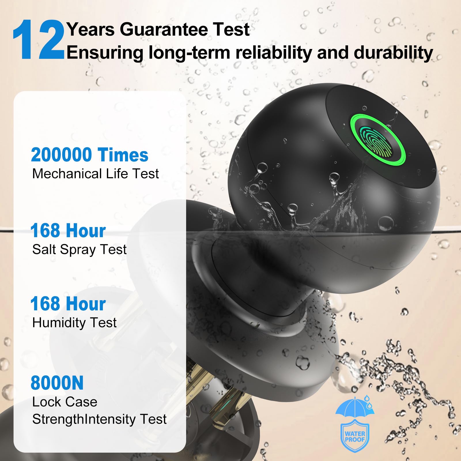 52HZ compatibility with US standard doors for easy installation