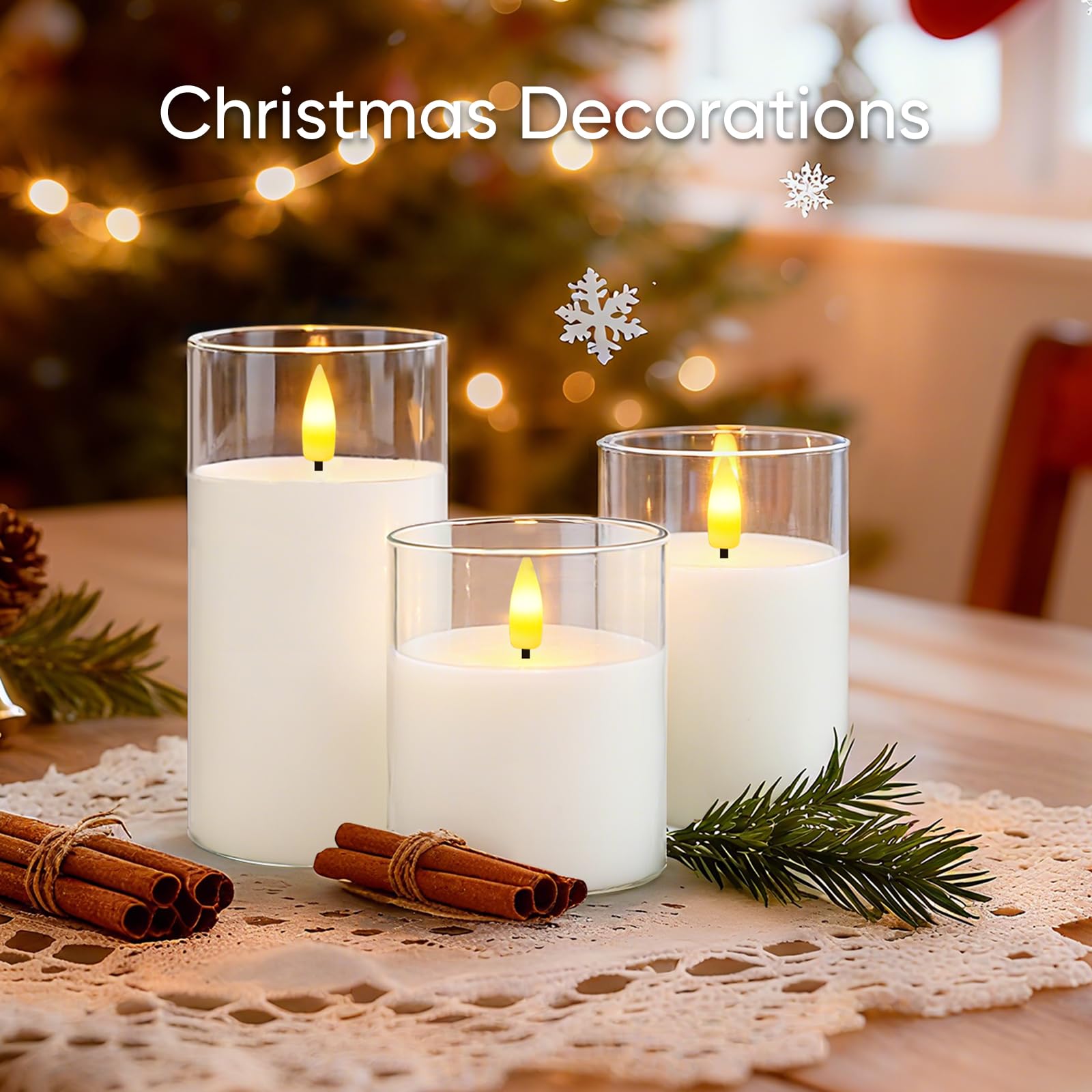 5plots LED candle with remote timer offers long-range control for ambiance