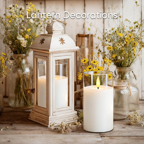 5plots LED candles with remote offer easy on/off and brightness adjustments.