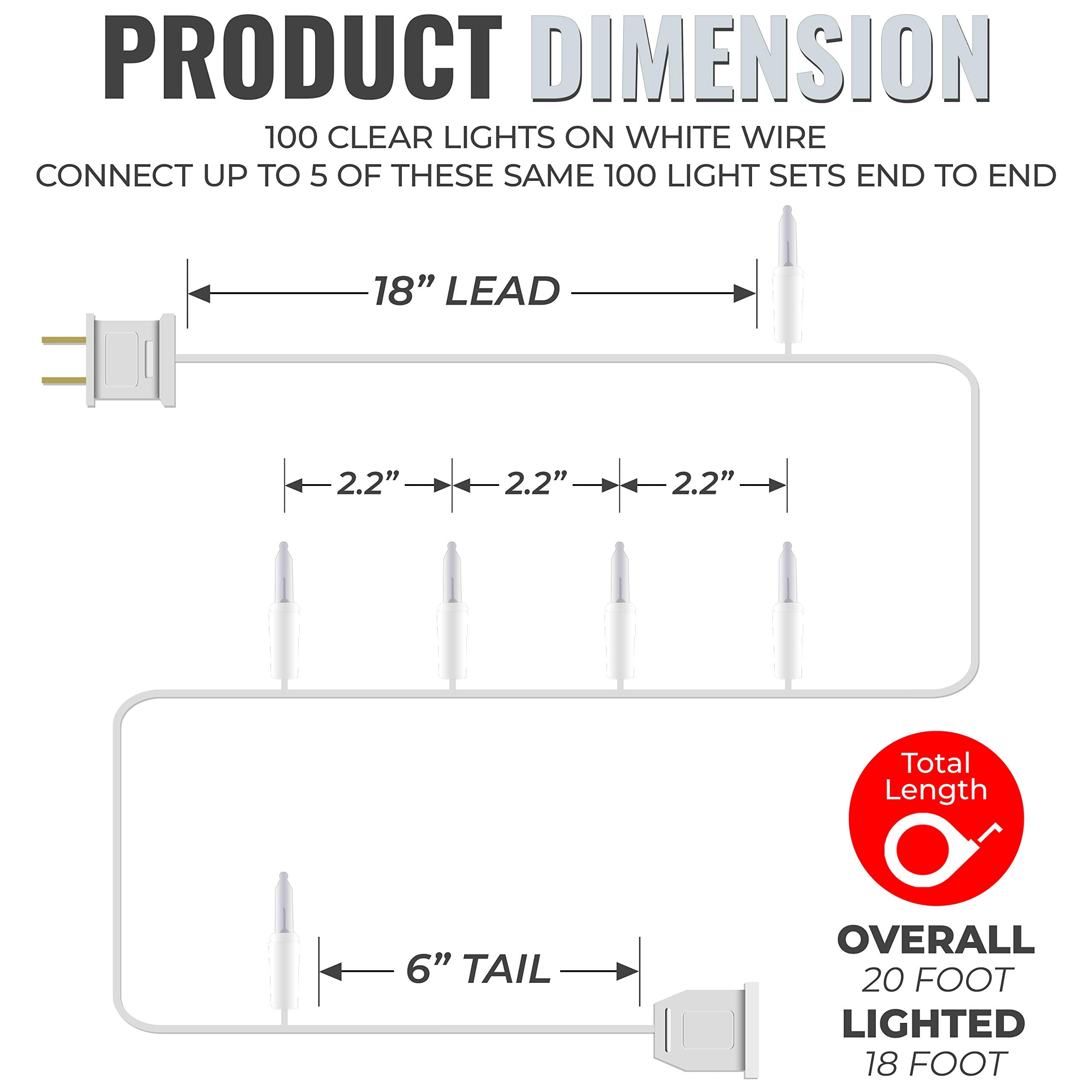 612 Vermont 18 ft lighted length and 20 ft total length for generous coverage