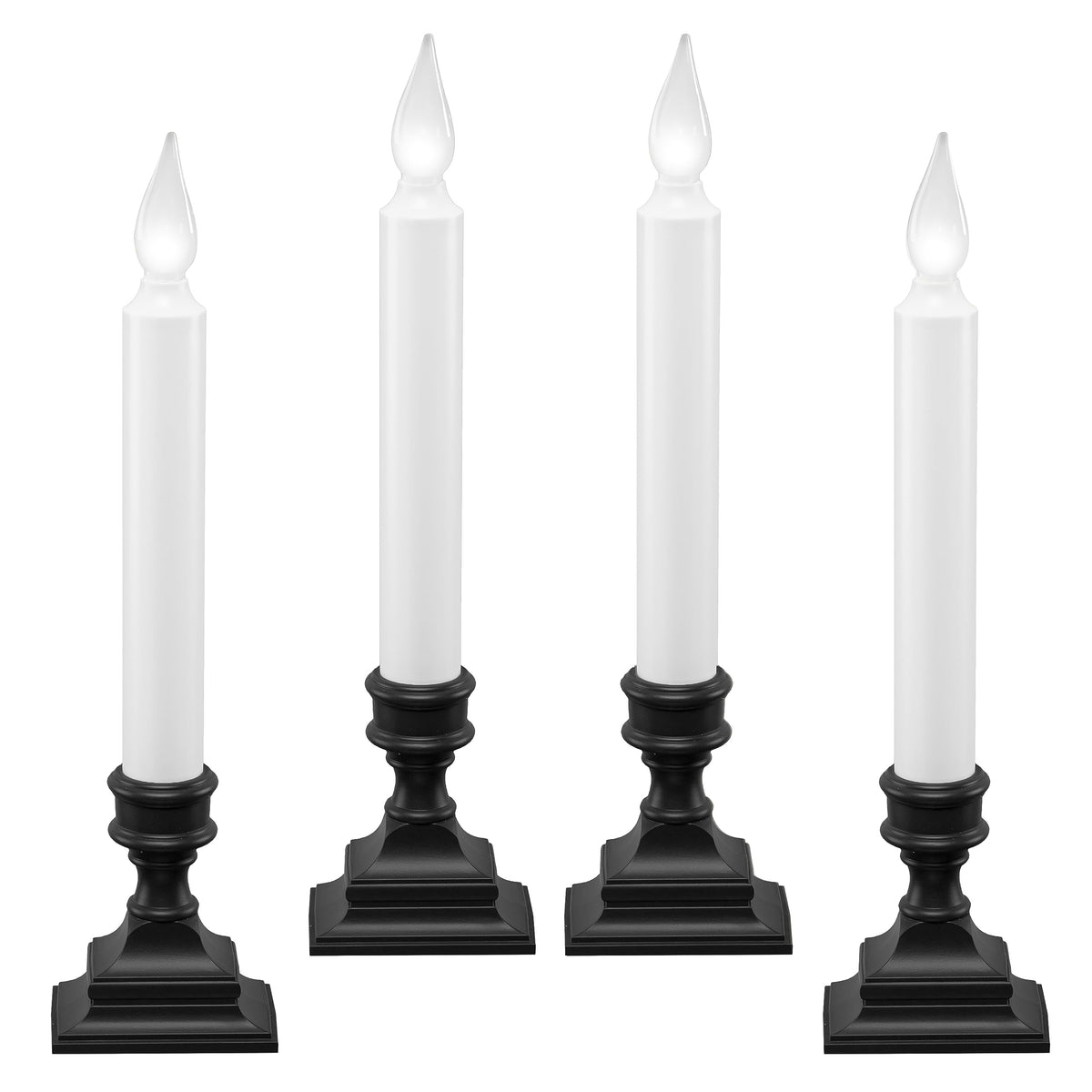 612 Vermont LED window candle with timer shines outward for curb appeal