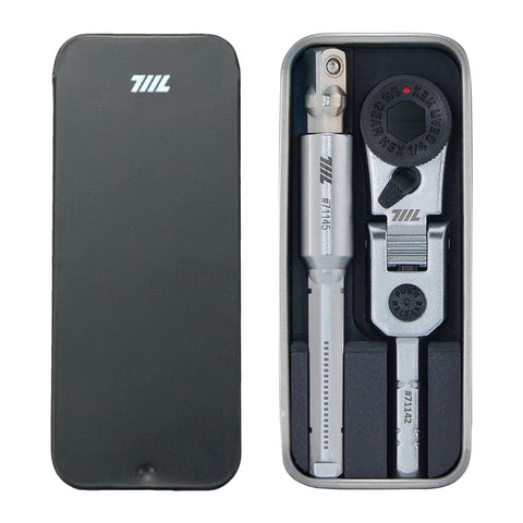 711L EDC ratchet wrench with a flex head for quick field fixes