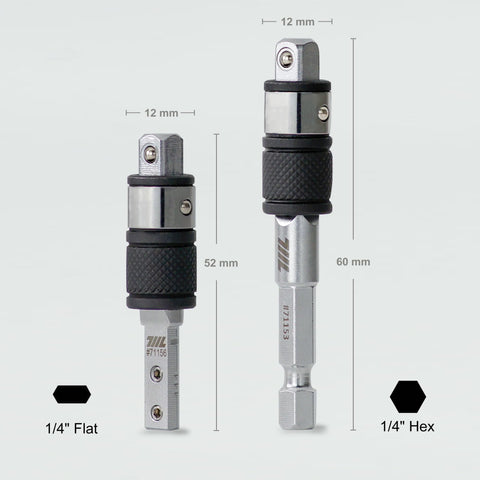 711L flat end extension fits Leatherman adapters securely.