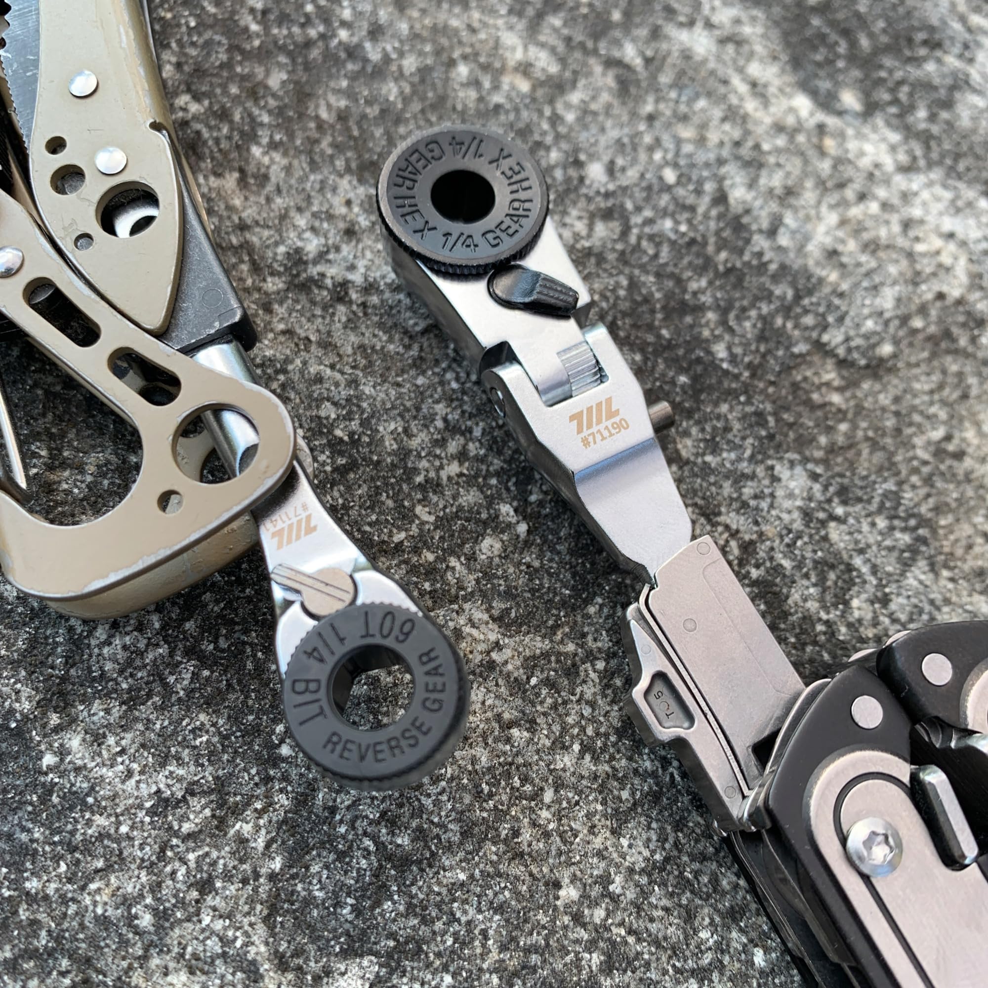 711L robust steel shaft provides precise torque with a limiter.