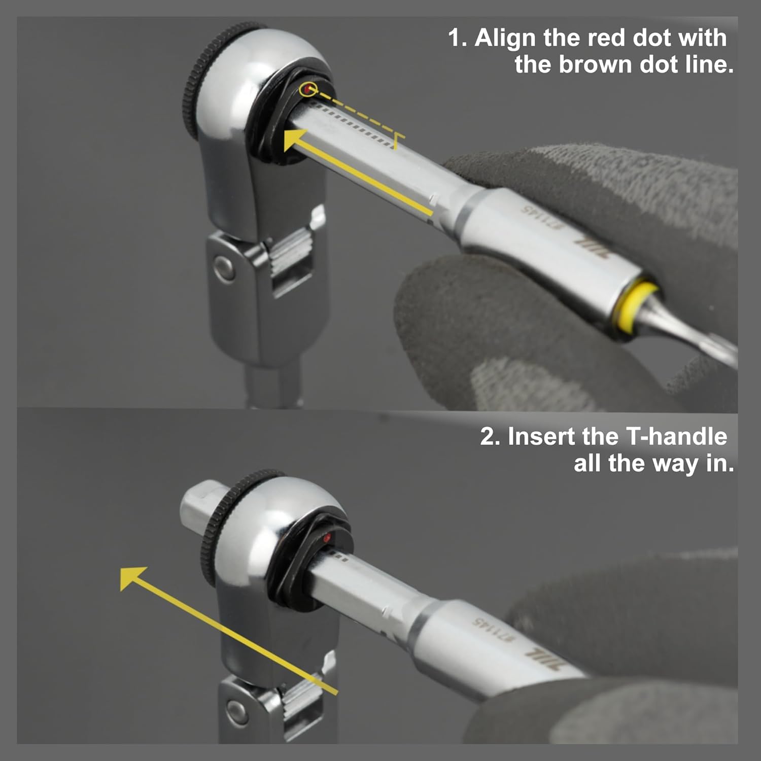 711L hex to socket adapter showing versatile on site pairing
