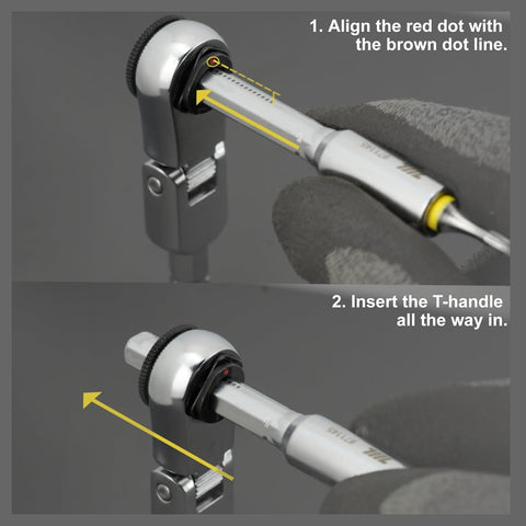 711L hex to socket adapter showing versatile on site pairing
