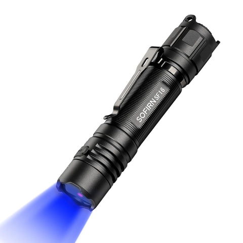 77outdoor SF16 365nm UV flashlight reveals invisible stains on carpets for easier cleaning