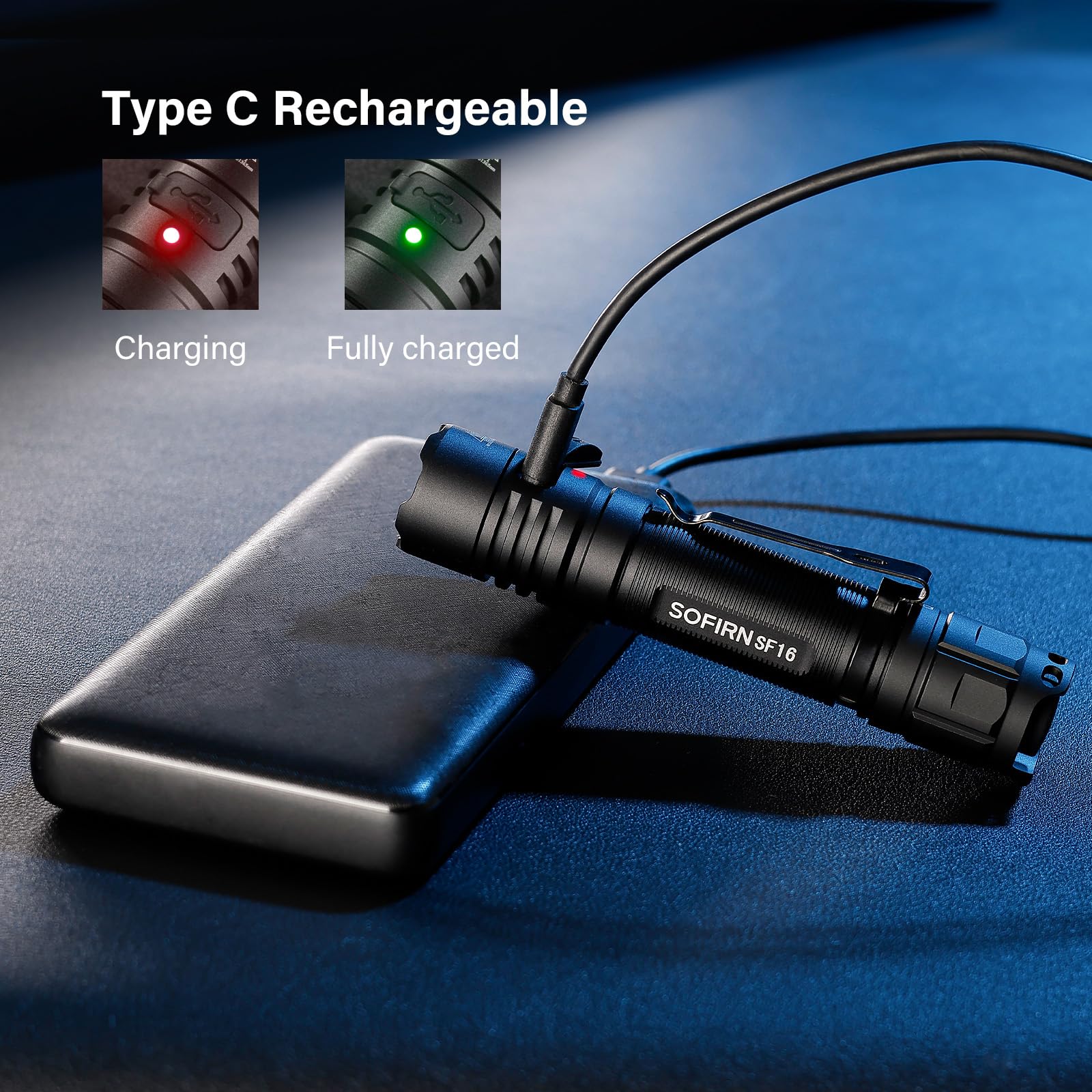 IPX-8 rated SF16 is resistant to water and splashes in real-world environments