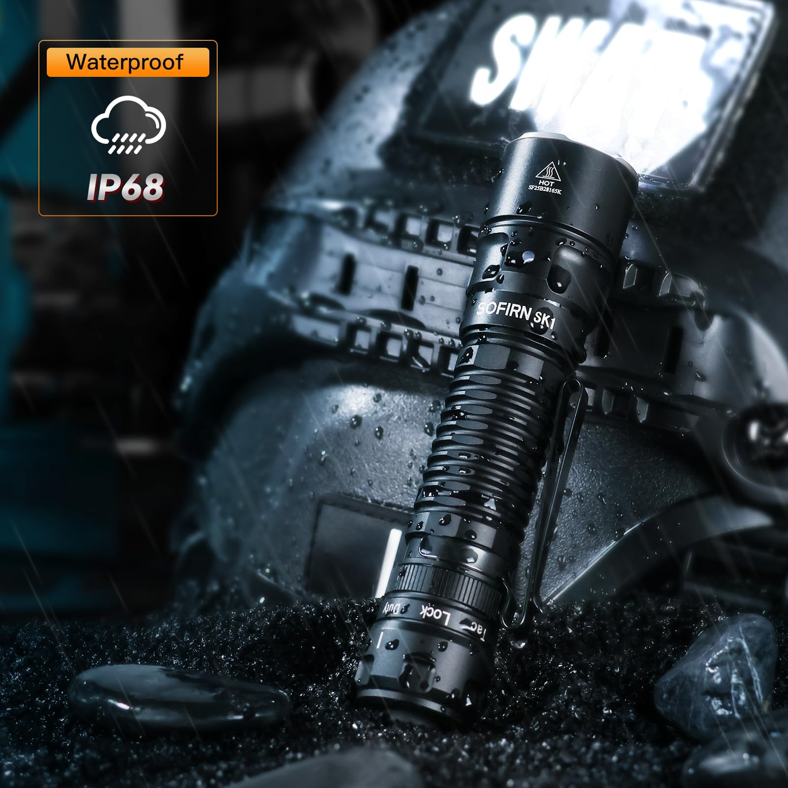 77outdoor Sofirn SK1 tactical and duty modes for emergencies