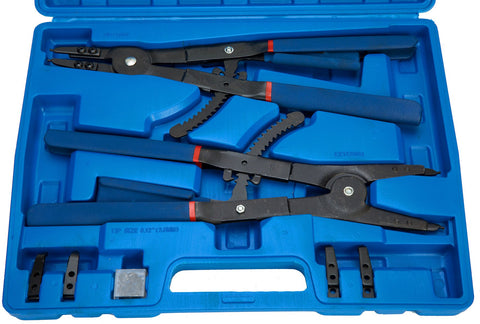 8MILELAKE snap-ring pliers with 90-degree tips for hard-to-reach rings