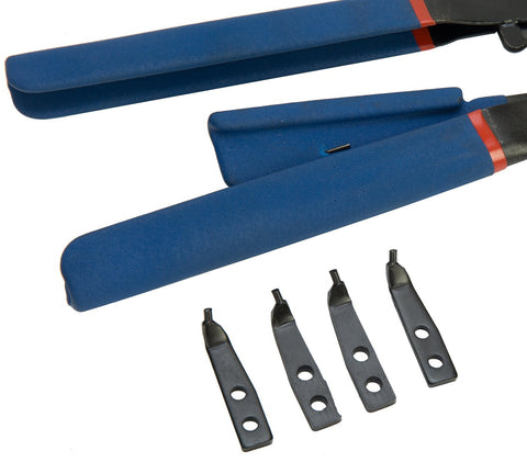 8MILELAKE external snap-ring pliers handle large rings 89–165 mm