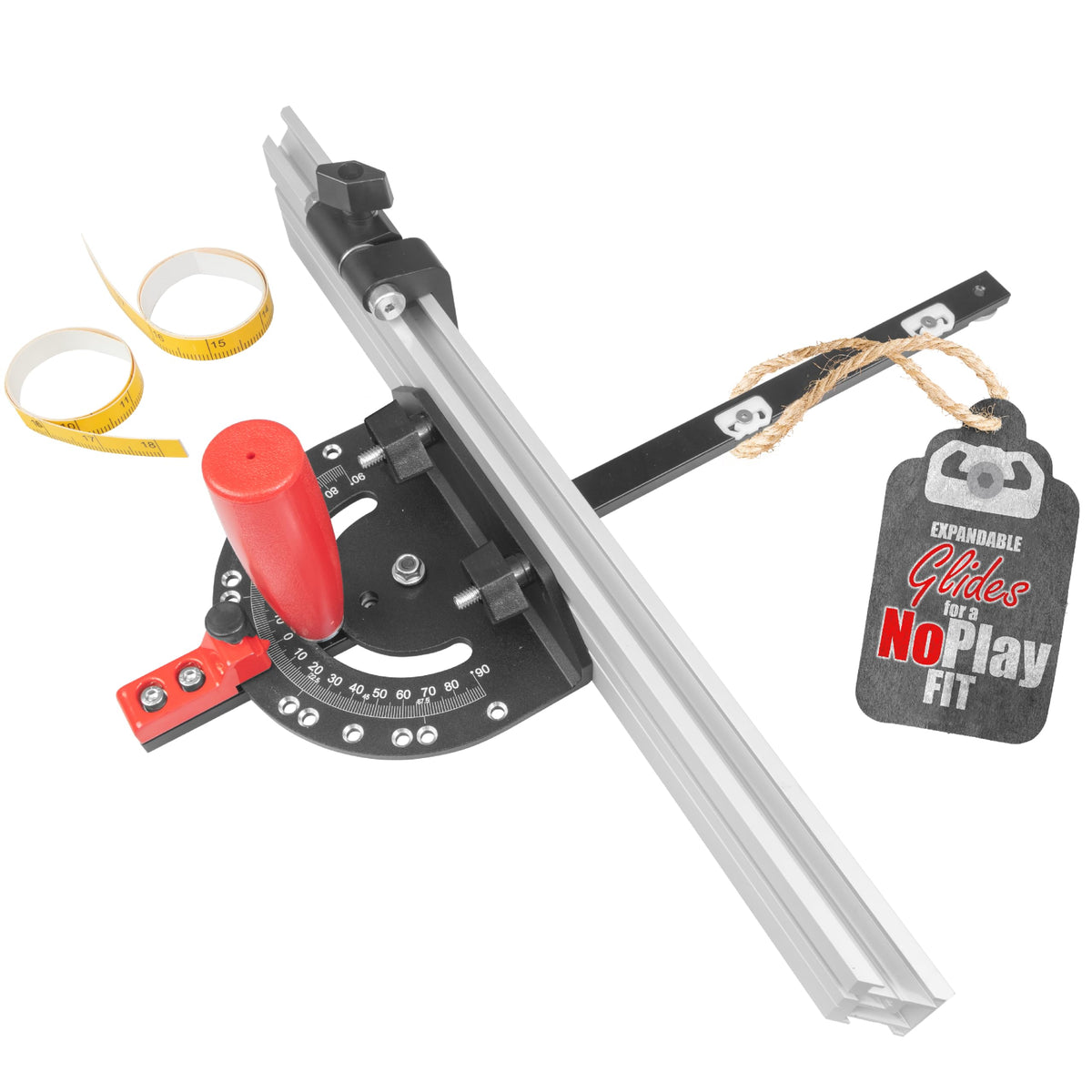 Fulton Miter Gauge 2000SE full assembly for precise crosscuts in standard slots