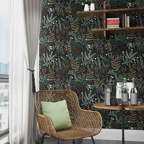 Laatse thick vinyl wallpaper provides durable, long-lasting coverage