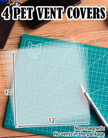 A ANYSSI vent cover fits floor, wall, and ceiling vents and blends with décor.