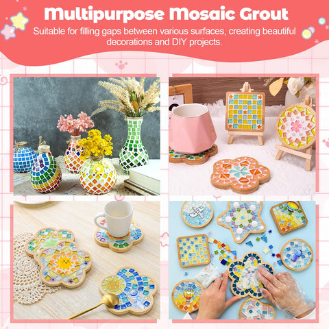 A-HEYIDA Mosaic Grout packaging-400g ready-to-use container