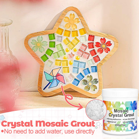 A-HEYIDA Mosaic Grout clear-finish provides transparent look across surfaces