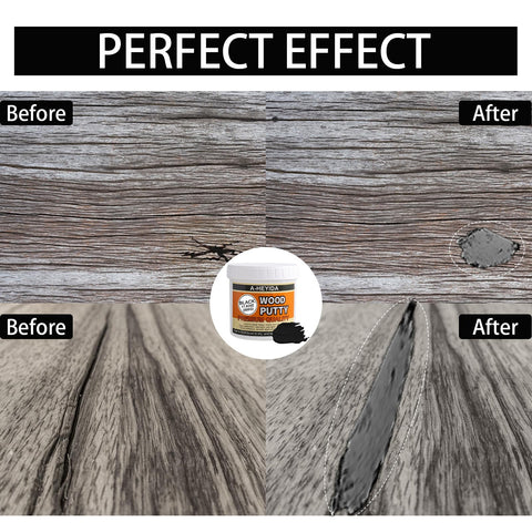 A-HEYIDA repair contents laid out for quick wood restoration.