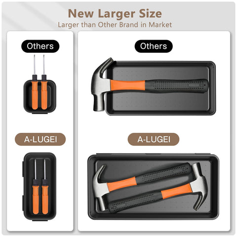 A-LuGei interlocking tool trays for customizable drawer layouts