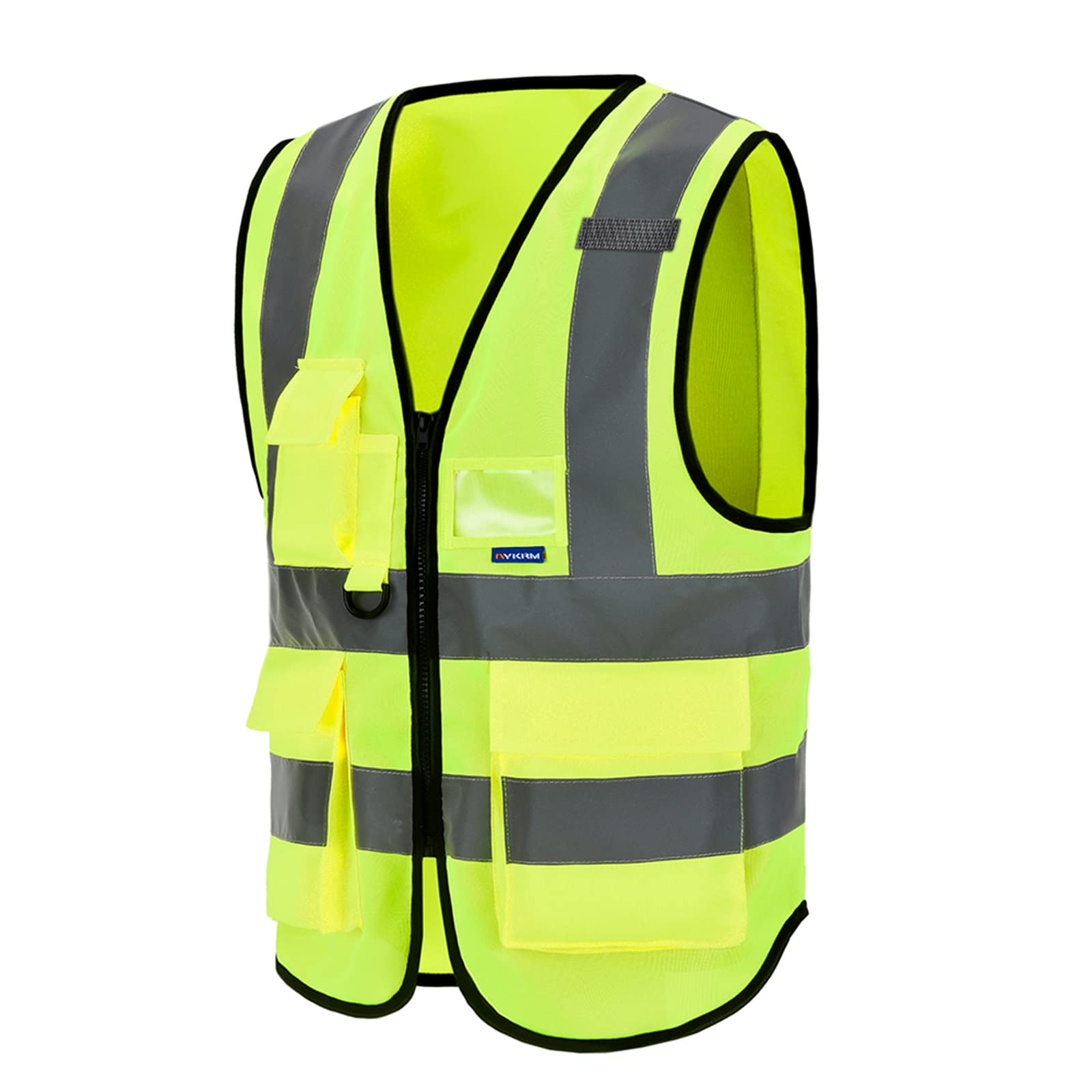 A-SAFETY Enhanced Visibility Vest breathable fabric keeps you comfortable during workouts.
