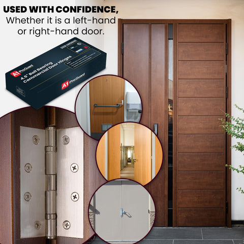 A1 ProGuard cabinet and door hinge application options