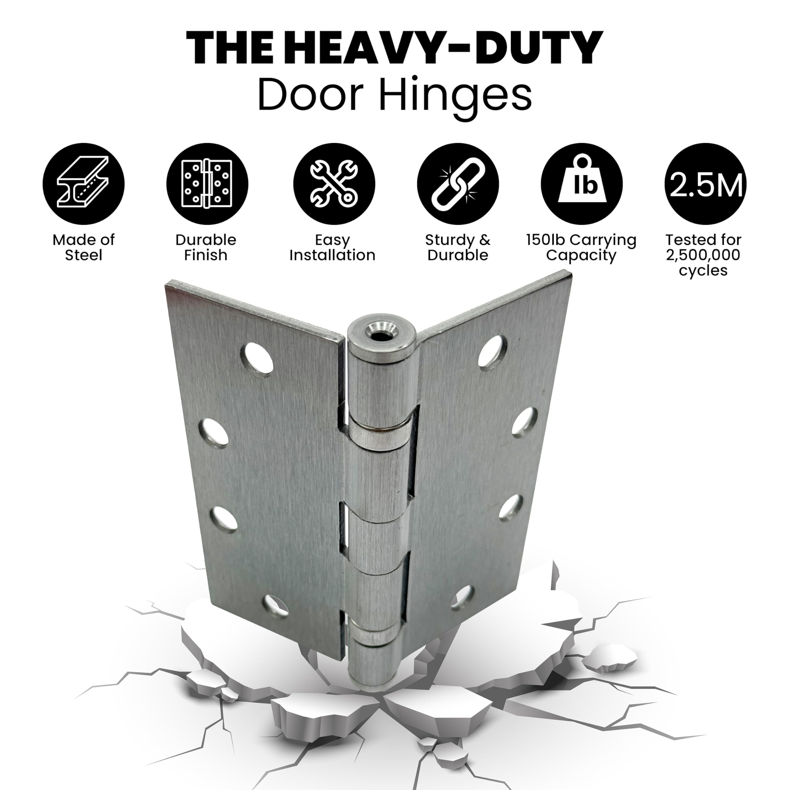 A1 ProGuard screws included hinge kit for complete mounting