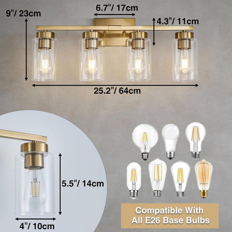 A1A9 wall sconce with reversible up-down mount for flexible bathroom lighting.