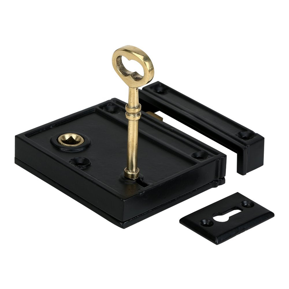 A29 black powder coat finish for maintenance-free, weather-resistant hardware.