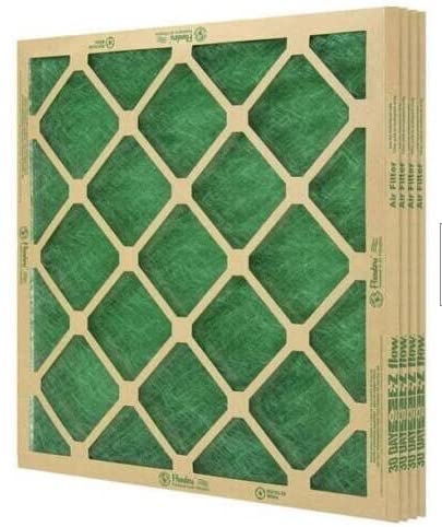 AA Flanders 20x25x1 filter front view with durable frame and steady airflow