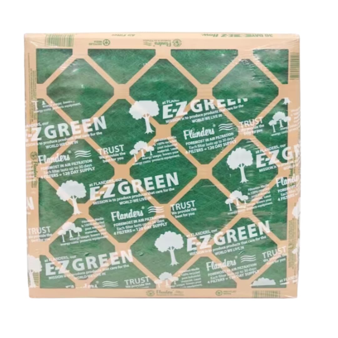 AAF Flanders 4-pack storage-ready filters for easy replacements and steady efficiency.