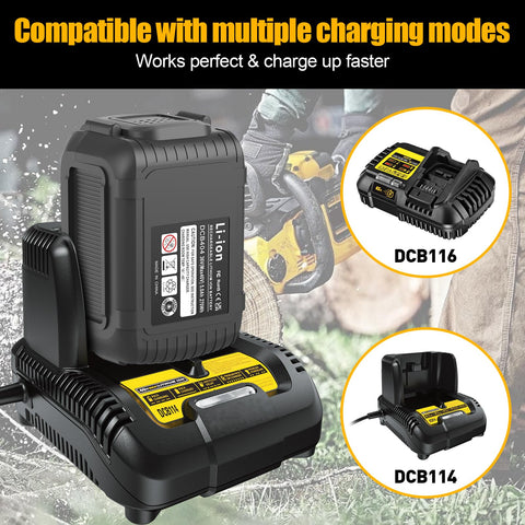 Aaiwtd 5000mAh at 40V provides longer runtimes.