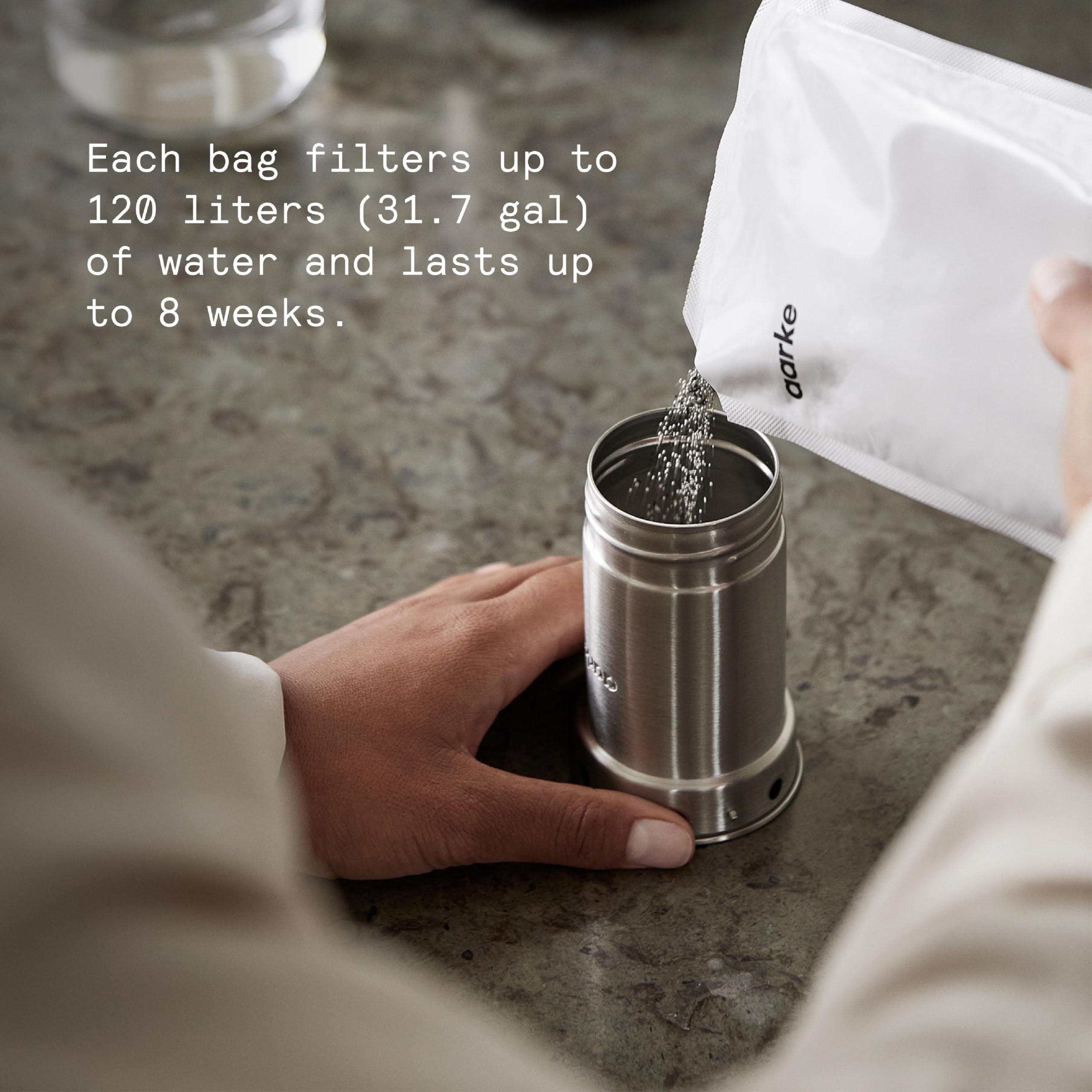 Aarke Sweden-designed heritage emphasizes durable, stylish components for everyday filtration rituals.