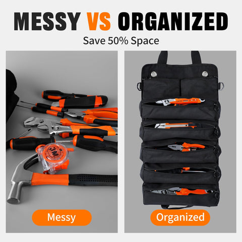 AASTT back storage pocket keeps extra tools within reach.