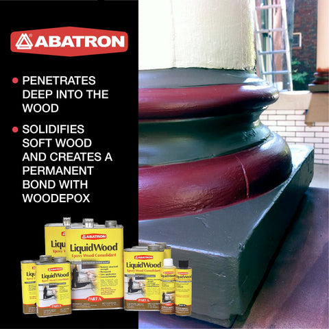 Abatron restoration kit damaged wood demonstrates durable repair for historic surfaces.