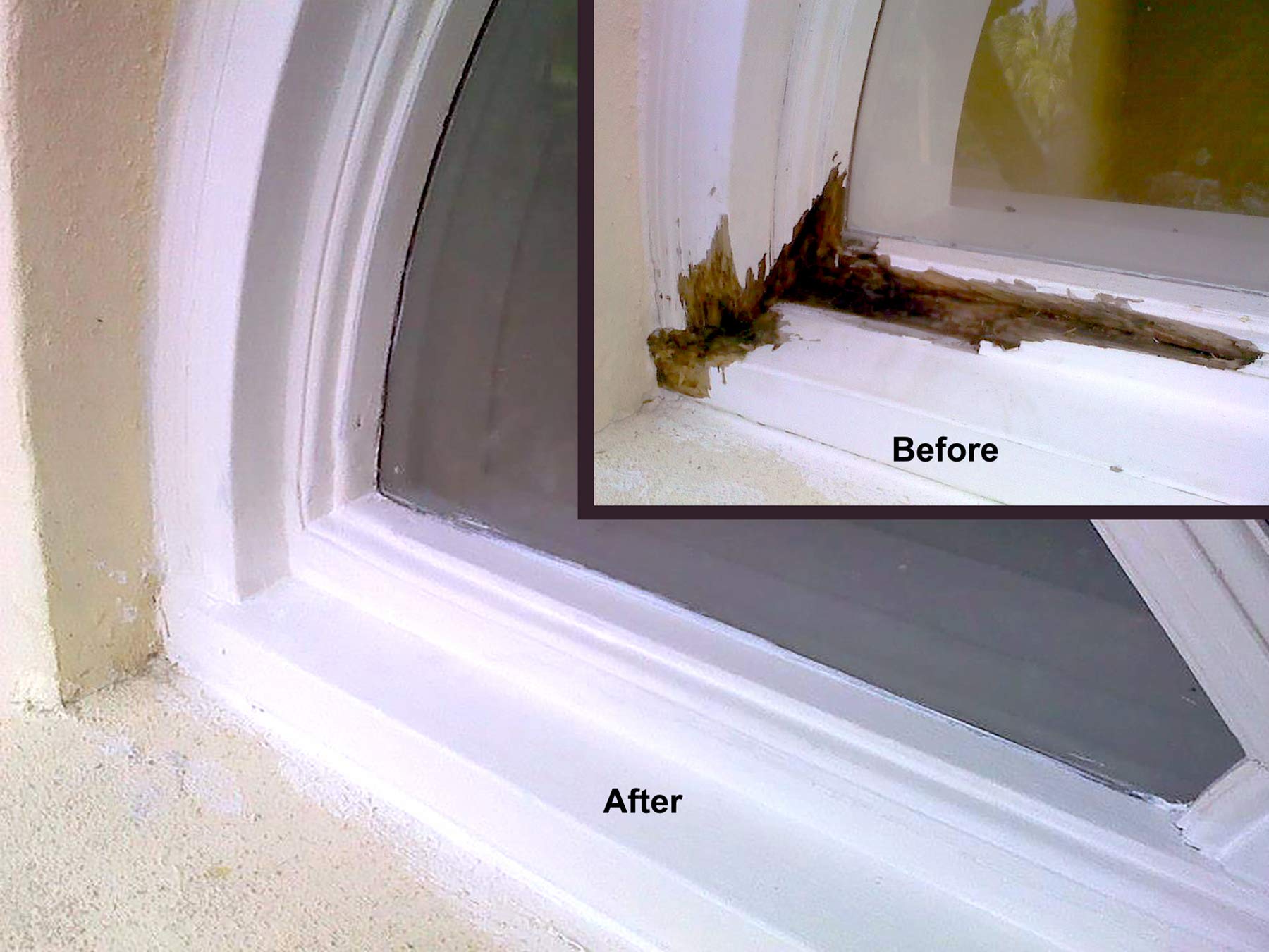 Abatron WoodEpox bonds to various surfaces including ceramics
