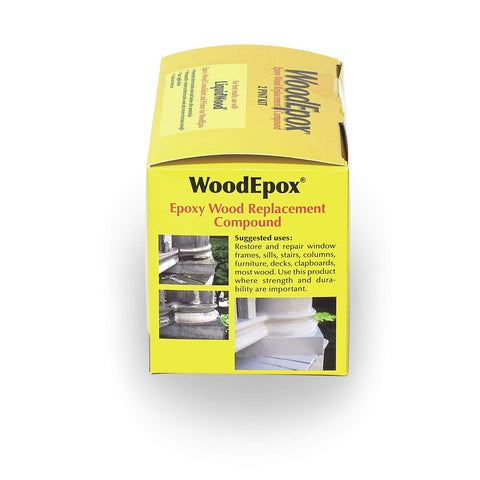 Exterior wood repair using Abatron WoodEpox kit