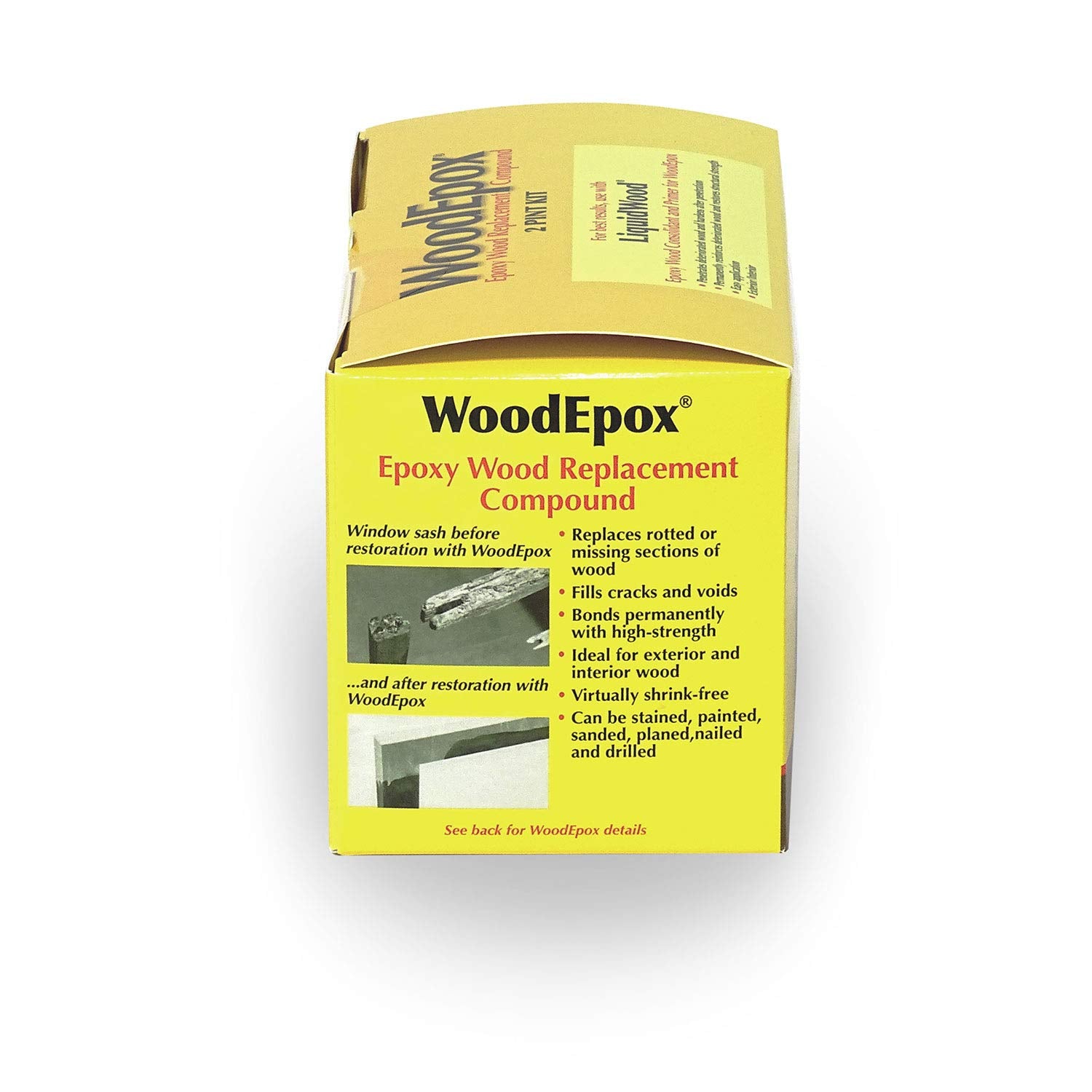 Interior wood repair with Abatron WoodEpox for stable finish