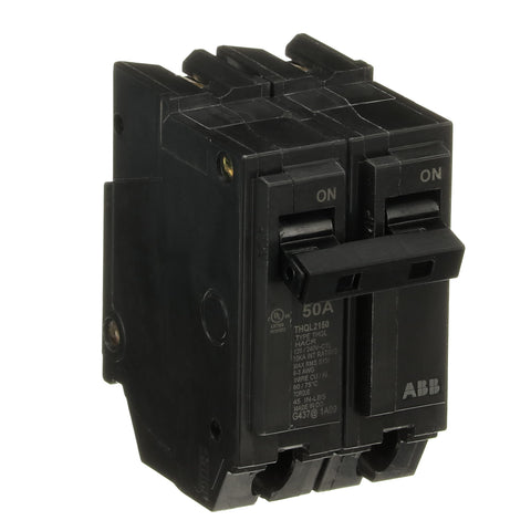 ABB Q-Line THQL2150 installation view; plug-in mount for easy replacement.