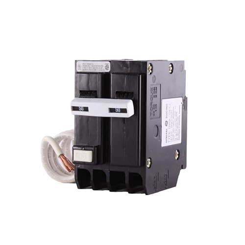 ABB THQL2150GFT close-up of GFCI mechanism highlights self-test and safety features.