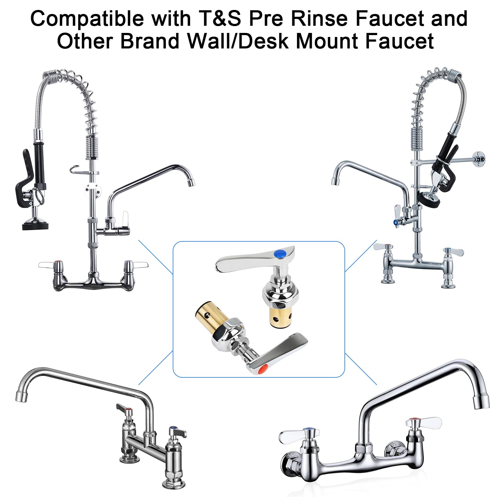ABBORAUNT brass spindle assembly demonstrates durable construction