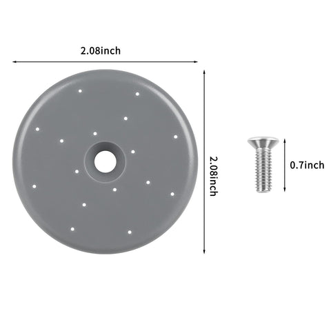 ABBORAUNT gray spray valve bumper ensures secure seal and consistent spray.