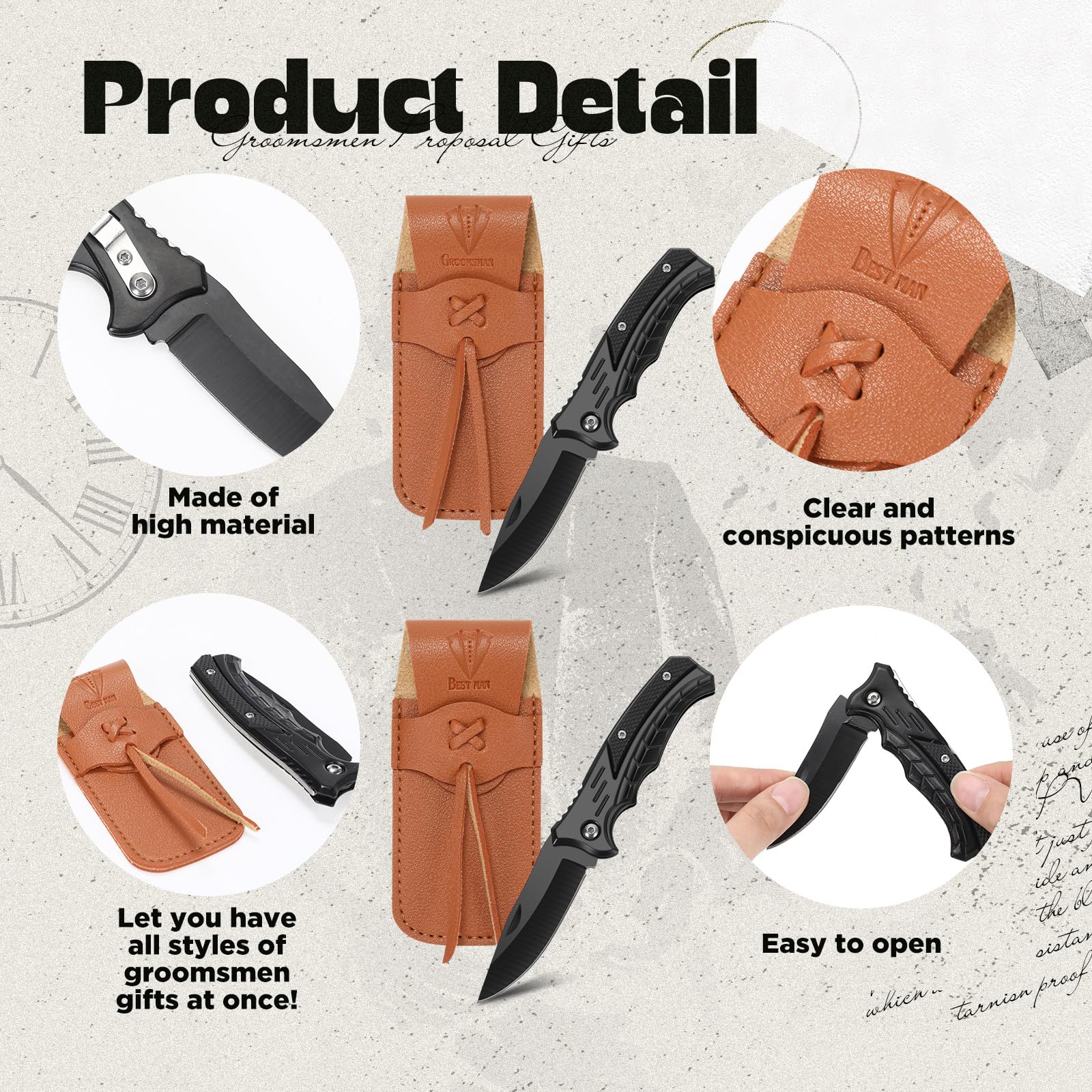 Abbylike mini folding knife with comfortable grip for daily tasks.