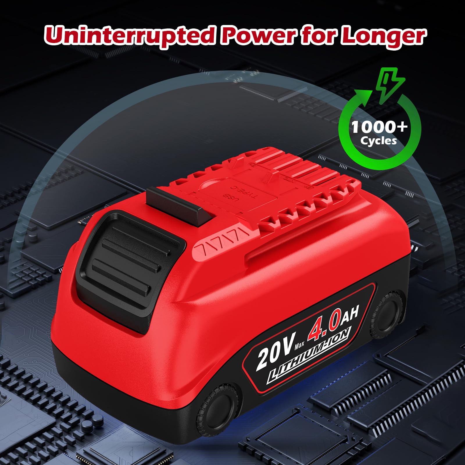 Abeden safety protection circuit guards against overcharge and overheating.