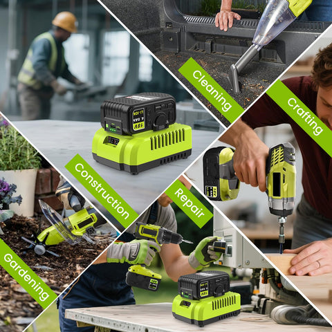 Abeden safe charging with intelligent protection against overcharge and short circuits.